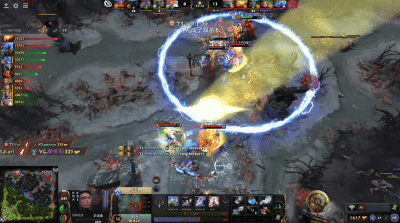 DOTA2-TI10败者组：熟悉的让一追二！VG2-1击败T1锁定前六